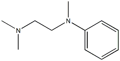 N,N,N'-Trimethyl-N'-phenylethylenediamine 구조식 이미지