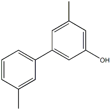 3-(3-Methylphenyl)-5-methylphenol Structure