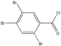 2,4,5-Tribromobenzoic acid chloride 구조식 이미지