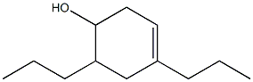 4,6-Dipropyl-3-cyclohexen-1-ol Structure