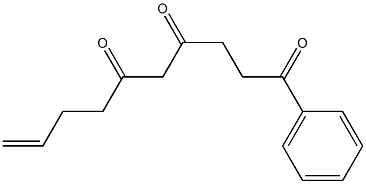 1-Phenyl-9-decene-1,4,6-trione 구조식 이미지