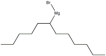 (1-Pentylheptyl)magnesium bromide Structure