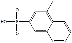 4-Methyl-2-naphthalenesulfonic acid 구조식 이미지