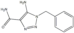 1-[Benzyl]-5-amino-1H-1,2,3-triazole-4-carboxamide 구조식 이미지