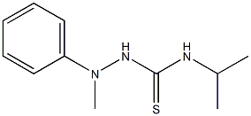 4-Isopropyl-1-methyl-1-phenylthiosemicarbazide Structure