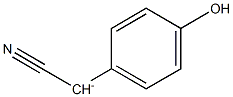 Cyano(4-hydroxyphenyl)methanide Structure