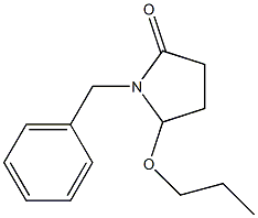 5-Propoxy-1-[benzyl]pyrrolidin-2-one 구조식 이미지
