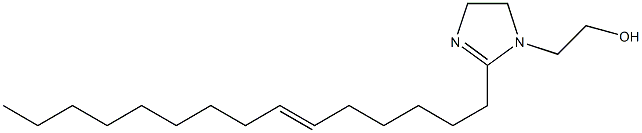 2-(6-Pentadecenyl)-2-imidazoline-1-ethanol 구조식 이미지