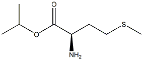D-Methionine isopropyl ester Structure