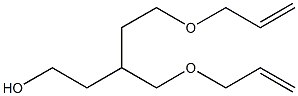 3,4-Bis(2-propenyloxymethyl)-1-butanol Structure