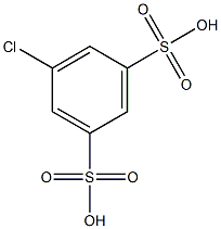 5-Chlorobenzene-1,3-disulfonic acid Structure