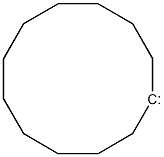 Cyclododecane-1,1-diylradical Structure