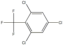 2,4,6-Trichloro-1-(trifluoromethyl)benzene Structure