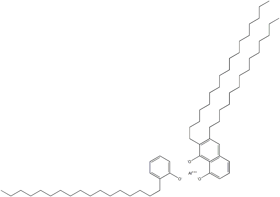 Aluminum tri(2-heptadecylphenolate) 구조식 이미지