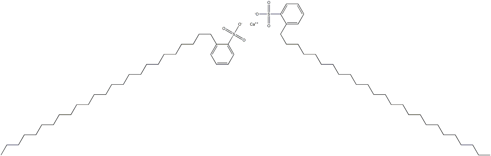 Bis(2-pentacosylbenzenesulfonic acid)calcium salt 구조식 이미지