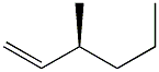 (3S)-3-Methyl-1-hexene 구조식 이미지