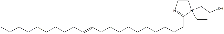 1-Ethyl-2-(11-henicosenyl)-1-(2-hydroxyethyl)-2-imidazoline-1-ium 구조식 이미지