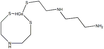 1-[2-[(3-Aminopropyl)amino]ethylthio]-2,8-dithia-5-aza-1-germacyclooctane Structure