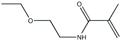 N-(2-Ethoxyethyl)methacrylamide 구조식 이미지