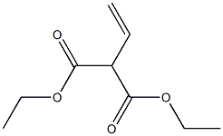 Vinylmalonic acid diethyl ester Structure