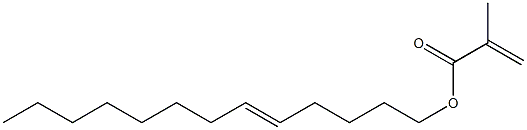 Methacrylic acid (5-tridecenyl) ester 구조식 이미지