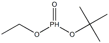 Phosphonic acid ethyl tert-butyl ester 구조식 이미지