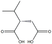 [S,(+)]-(1-Methylethyl)succinic acid 구조식 이미지