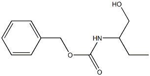 2-(Benzyloxycarbonylamino)-1-butanol Structure