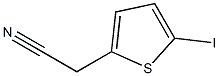 5-Iodo-2-thiopheneacetonitrile 구조식 이미지