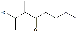 2-Hydroxy-3-methylene-4-octanone 구조식 이미지