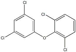 2,6-Dichlorophenyl 3,5-dichlorophenyl ether 구조식 이미지