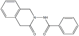 N-(3-Oxo-1,2,3,4-tetrahydroisoquinolin-2-yl)benzamide Structure