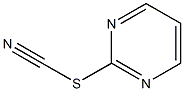 2-Pyrimidinyl thiocyanate 구조식 이미지