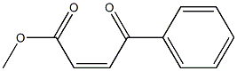 (Z)-3-Benzoylacrylic acid methyl ester 구조식 이미지