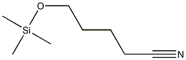 5-(Trimethylsilyloxy)pentanenitrile Structure