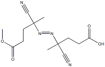 4,4'-Azobis(4-cyanopentanoic acid methyl) ester Structure