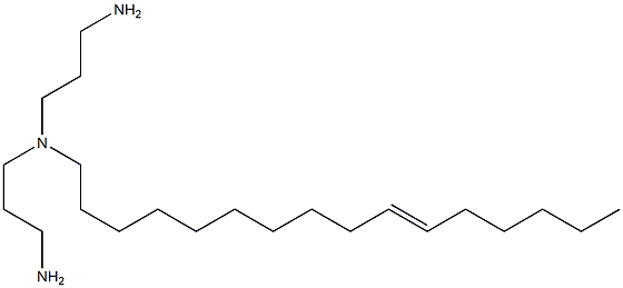 N,N-Bis(3-aminopropyl)-10-hexadecen-1-amine 구조식 이미지