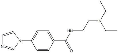 4-(1H-Imidazol-1-yl)-N-(2-diethylaminoethyl)benzamide Structure