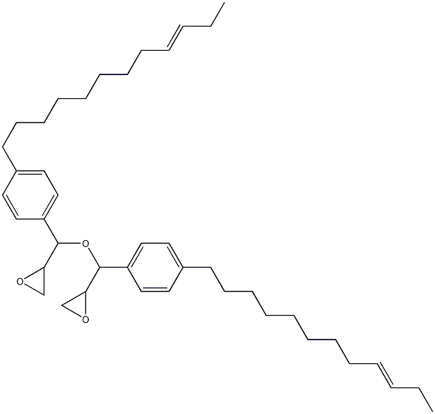 4-(9-Dodecenyl)phenylglycidyl ether 구조식 이미지