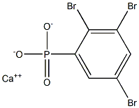 2,3,5-Tribromophenylphosphonic acid calcium salt Structure