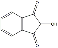 2-Hydroxyindane-1,3-dione 구조식 이미지
