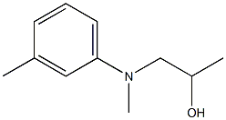 N-Methyl-N-(2-hydroxypropyl)-m-toluidine Structure