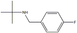 N-tert-Butyl-4-fluorobenzenemethanamine Structure