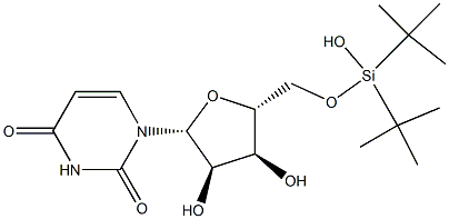 5'-O-(Di-tert-butylhydroxysilyl)uridine Structure