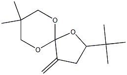 2-tert-Butyl-4-methylene-8,8-dimethyl-1,6,10-trioxaspiro[4.5]decane Structure