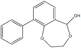 9-Phenyl-2,3-dihydro-5H-1,4-benzodioxepin-5-ol Structure