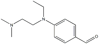 4-[N-Ethyl-N-(2-dimethylaminoethyl)amino]benzaldehyde 구조식 이미지