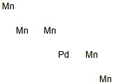 Pentamanganese palladium 구조식 이미지