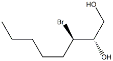 (2S,3R)-3-Bromooctane-1,2-diol 구조식 이미지