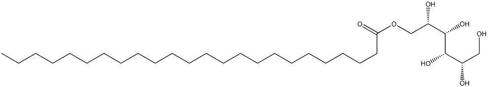 L-Mannitol 1-tetracosanoate 구조식 이미지